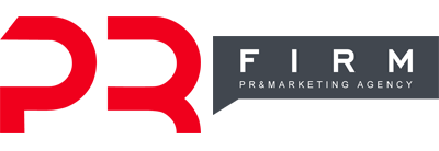 Лого на PRFirm – PR и маркетинг агенция от Варна